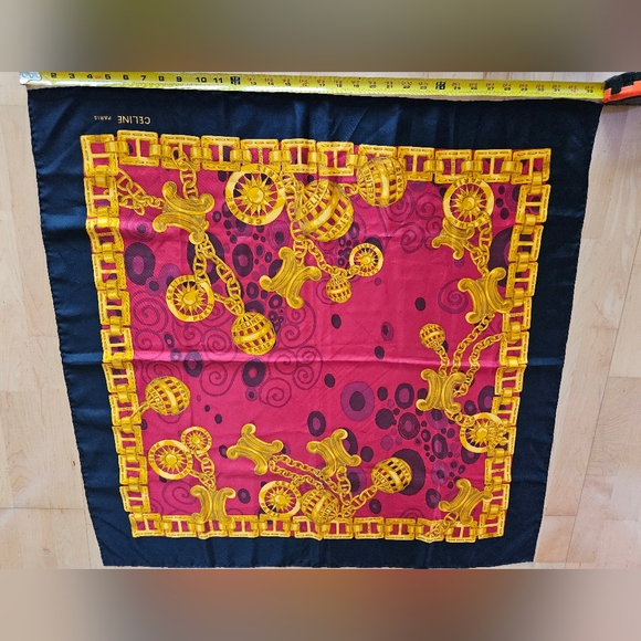 Authentic Celine Paris Silk Scarf - Picture 13 of 13